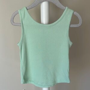 H&M Ribbed Tank Top 3/4T